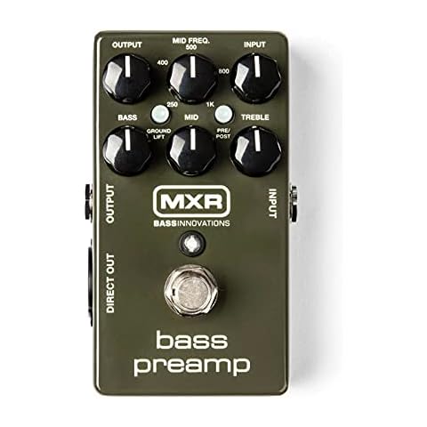 MXR M81 Bass Preamp Pedal Overview Cover