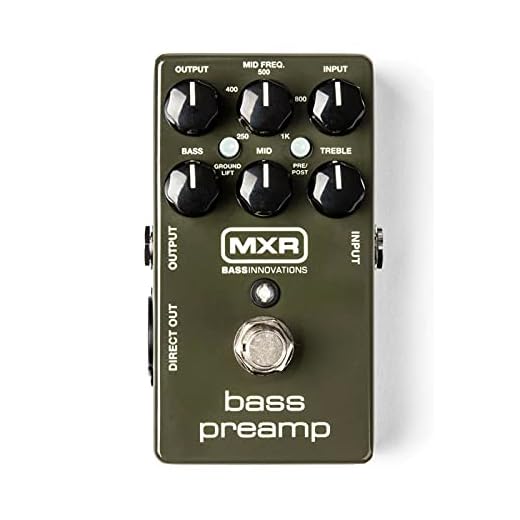 Jim Dunlop MXR - M81 - Pedal de Efectos Bass Preamp