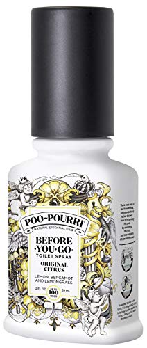Image of Poo-Pourri Before-You-go Toilet Spray Bundle, 2 Fl Oz Original Citrus And 2 Fl Oz Flush Down Scent (2 Count)