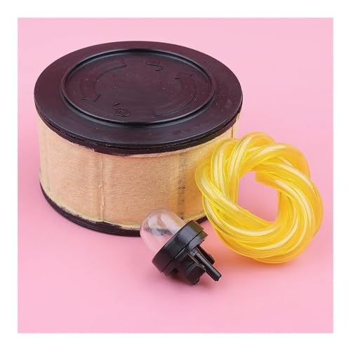 Filtre essence et poire d'amorçage pour tronçonneuse évitant les calages du moteur thermique