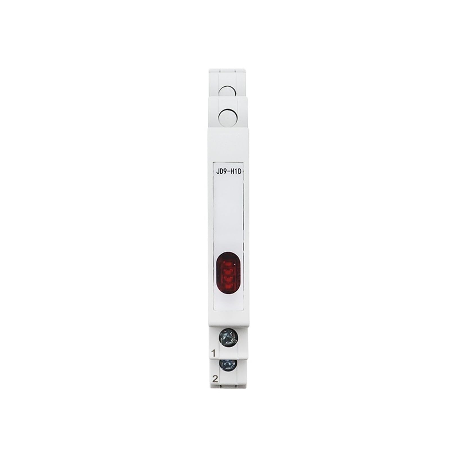 Din Rail Indicator Light 230V AC/DC Modular Lamp JD9-H1D H2D H3D 50/60Hz(220V Red)
