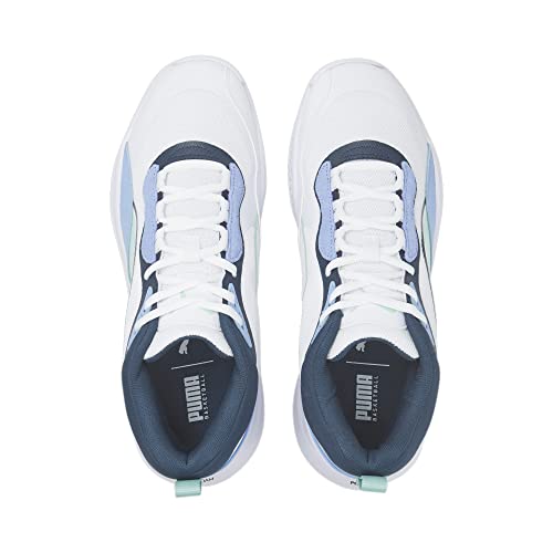 Foto von PUMA Unisex Adults' Sport Shoes PLAYMAKER PRO Basketball Shoe, PUMA WHITE-MINTY BURST, 40