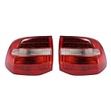 For Porsche Cayenne 2007 2008 2009 2010 Rear LED Tail Light Assembly, Left & Right Side Tail Lamp with Brake Light & Turn Signal Light, Taillight Assembly Direct Replacement, 95563148801 (Left+Right)