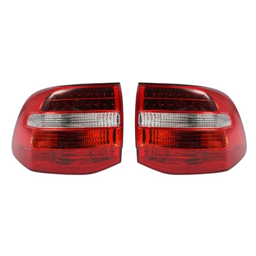 For Porsche Cayenne 2007 2008 2009 2010 Rear LED Tail Light Assembly, Left & Right Side Tail Lamp with Brake Light & Turn Signal Light, Taillight Assembly Direct Replacement, 95563148801 (Left+Right)