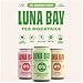 Luna Bay Booch Co. Zero Percent Tea Mocktail Variety 6Pk Cans, 12 Fz