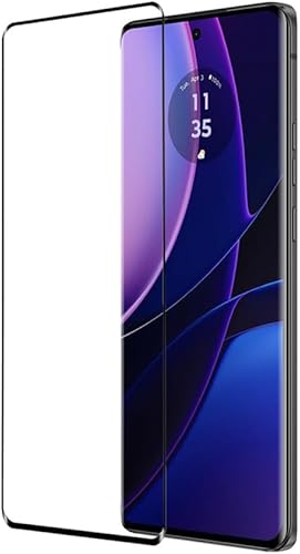 Miniatura 5 de VIESUP Protector de pantalla curvado 3D para Motor Edge (2023), paquete de 2 Película de cobertura completa de vidrio templado de dureza 9H para