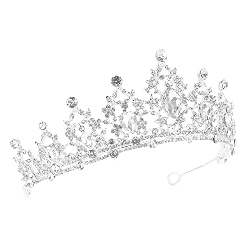 Healeved Couronne De Mariée Cristal Coiffe De Couronne Pour Mariage Décoration De Diadème De Mariée