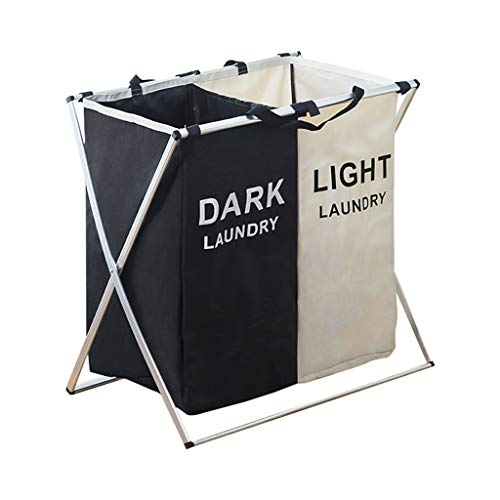 Panier à linge pliable à grande capacité 60 cm pour optimiser l'espace buanderie