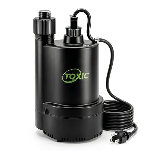 Image of 1 /3 HP Submersible Sump Pump 2400 GPH Water Utility Pump