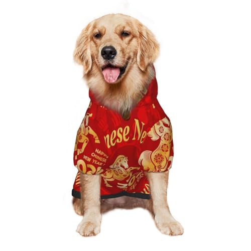 Disfraz para perro sudadera con capucha tamaño M miniatura 2