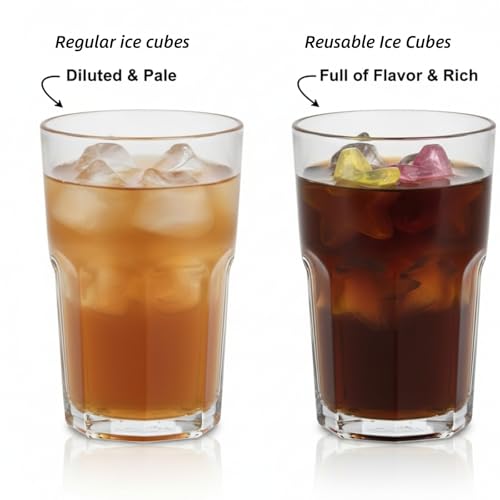 Cubos de Hielo Reutilizables en Forma de Estrella 200 Piezas miniatura 4