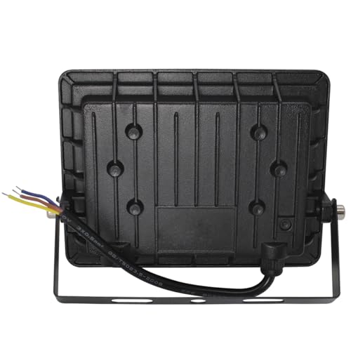 Refletor Led 50w Bivolt Prova D'agua C/Sensor De Presença