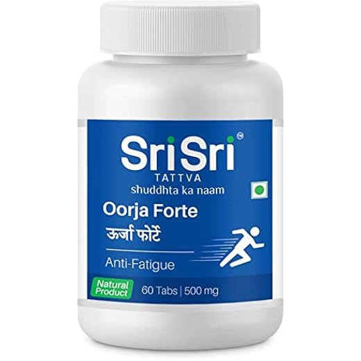 Sri Sri Oorja Forte Tabs 500mg - Pack of 2