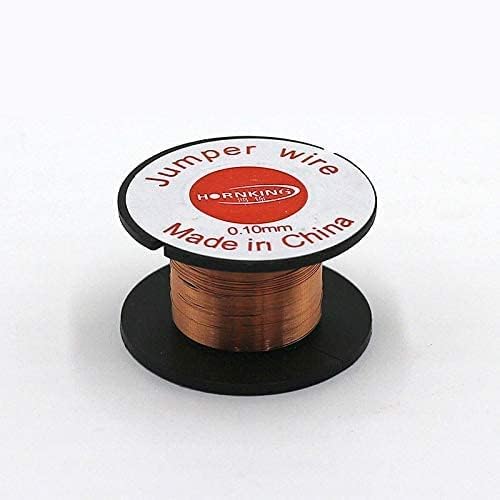 SCHOFIC [0.1MM] PCB Link Jumper Wire Copper Soldering Wire Maintenance Jump Line for Mobile Phone Computer PCB Welding Repair Tools (1) - Image 4 thumbnail