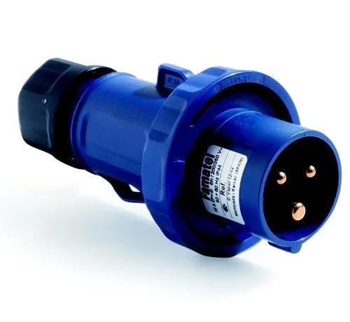 Clavijaindustrial aerea CETAC 2P+TT 125AFAMATEL 14212 230V IP67