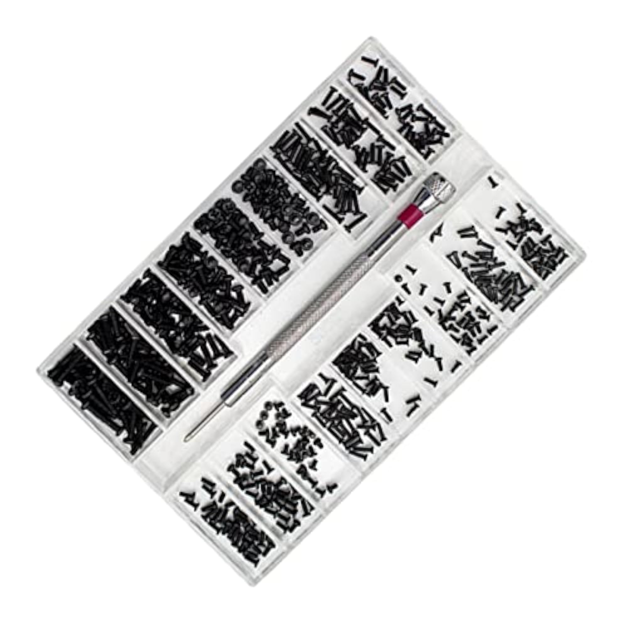 Micro Screws Set Replacement Repair Tool for Watch Glasses