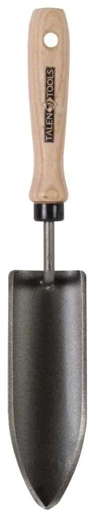 Trapiantatore Stretto in Acciaio e Frassino, per Giardino e Orto, 36.2 cm