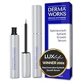 AWARD-WINNING LASH SERUM - SPECTACULASH Eyelash Serum for Growth and Thickness - Rapid Lash Eyelash Growth - Advanced Peptide Formula - Grow Longer, Fuller, Natural Lashes in 60 DAYS - by DERMAWORKS