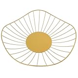 Corbeille à fruits pour la cuisine — grande capacité, vous pouvez la placer où vous le souhaitez, elle peut contenir différents et nombreux articles, panier en maille métallique