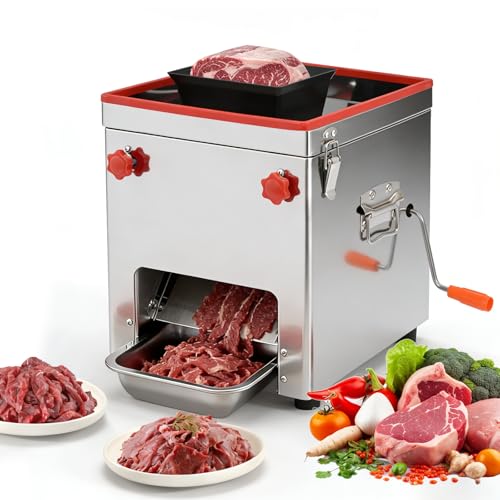 Cortadora de carne eléctrica acero inoxidable 950W