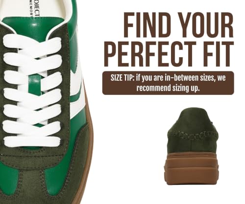 Image of Project Cloud Platform Sneakers for Women Footwear - Memory Foam Insole Womens Shoes, Lightweight and Non-Slip Sole Lace Up Fashion Sneakers for Women 2026 (Volley)