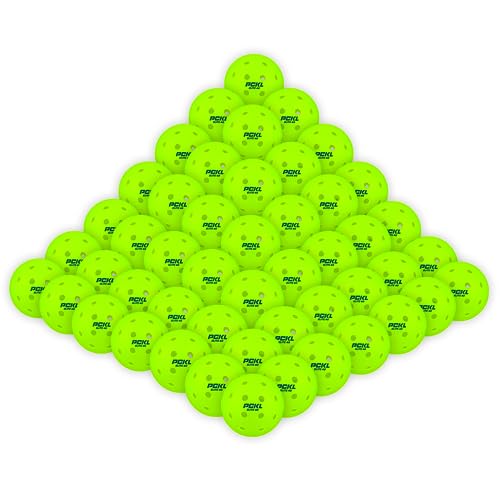 PCKL Elite 40 Pickleball Balls Cold Weather Rated Tournament And Competition Ball 4 Pack Of