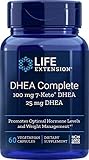 Life Extension DHEA Complete, 100 mg 7-Keto DHEA, 25 mg DHEA, 60 Capsules