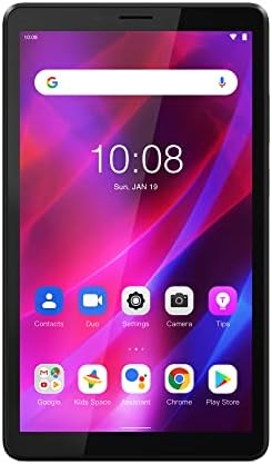 Lenovo Tab M7 (3rd Gen) 7″ SD Tablet Touch, processore MediaTek MT8166, 4 core, 2 GB di RAM, 32GB (eMCP4x, eMMC), Android 11 (Go Edition), WiFi+Bluetooth) – Grigio Scuro