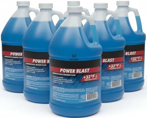 (6 Gallons) - Power Blast Windshield Washer Fluid, +32°F Protecti...