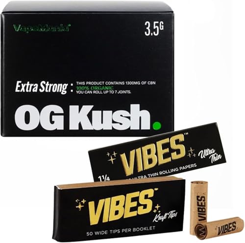 VapeMania CBN n[u Extra Strong yX^[^[ Zbgz OG KUSH 1300mg 3.5g+ CBD CBG Herb WCg Joint y[p[EtB^[Zbg jR`Ȃ ^[Ȃ