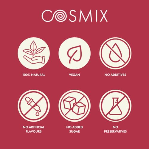 Cosmix What Women Want | For Women's Hormonal Health | Supports PCOS, Cramps & PMS | Shatavari, Beetroot & Nettle Leaf Superfood Powder | 60g (40... - Image 6