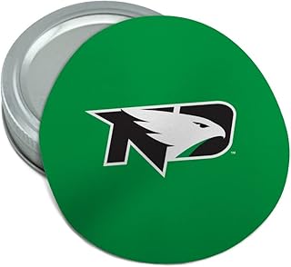 University of North Dakota Fighting Hawks Logo Round Rubber Non-Slip Jar Gripper Lid Opener