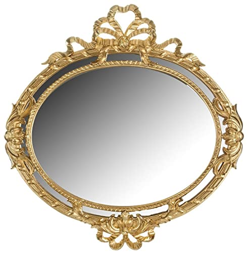 Barock väggspegel rund guld barock konst Nouveau 52 x 50 cm badrumsspegel antik hall spegel