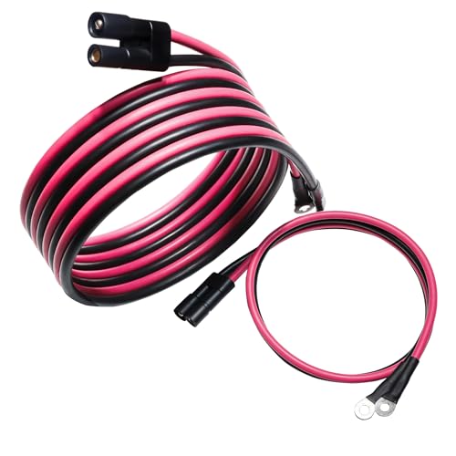 Fit for Snow Plow Power Ground Wire Kit for Boss Snow Plow Side - HYD01690 and HYD01684 Compatible with Boss Snow Plow Parts 6AWG Efficient and Durable Truck Plow Side Repair Kit