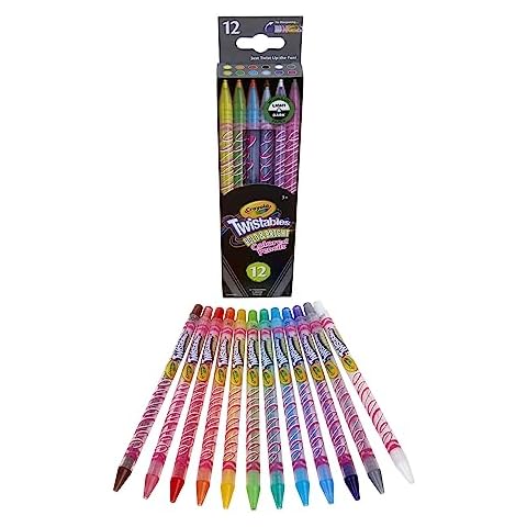 Crayola Bold & Bright Twistable Pencils, 12 Pack Cover