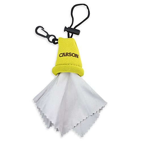 Carson Stuff-It Microfiber Cleaning Cloth for Eyeglasses