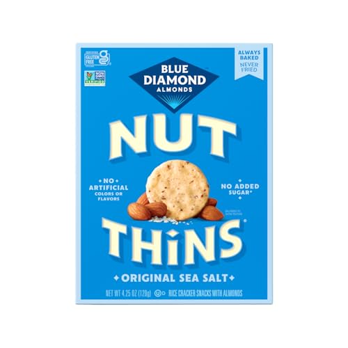 Image of Blue Diamond Almonds, Original Almond Nut Thins Crackers, 4.25oz
