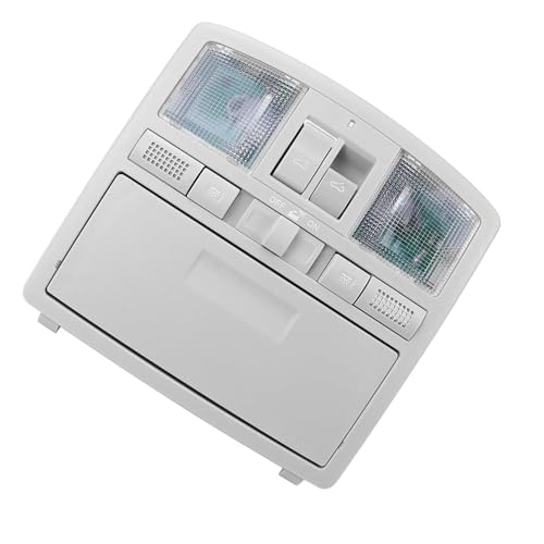 Console aérienne grise avec éclairage vers le bas et commande toit ouvrant 6 - 4