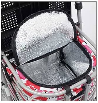 アトレ 保冷バッグ付 CX-07023 デイジー柄 シルバーカー Amazon | アトレ 保冷バッグ付 CX-07023 デイジー柄 シルバーカー