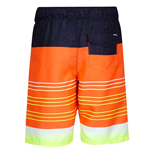 Hurley Boys' Classic Pull On Swim Trunks, Total Orange, Xl #TOP1
