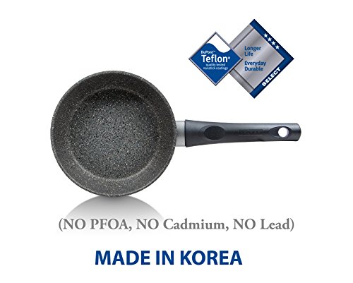 TECHEF - Infinity Collection/Frying Pan, Coated 4 times with the new Teflon Stone Coating with Ceramic Particles (PFOA Free) (8") - Thumbnail 3