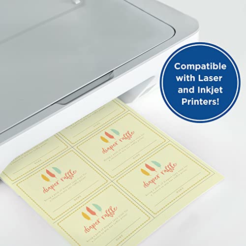 Printworks Boho Rainbow Cardstock, 5 Assorted Colors, Solid Core, 200 Sheets, 8.5” X 11” (00605) #TOP6