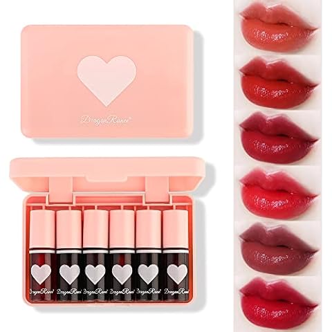 6 Colors Lip Tint Stain Set Cover