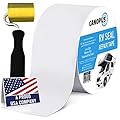 CANOPUS RV Sealant Tape, White, 4 Inch x 50 Feet with Roller, Roof Patch Repair Tape, Waterproof Leak Tape for RV punctures, Boat Sealing, Camper, Awning, Canopy, Tents, Tarpaulin and Greenhouse