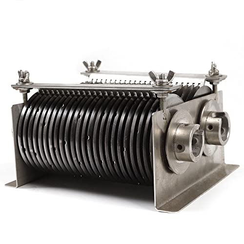 500KG/H Stainless Steel Meat Cutter Blade Machine with 5mm Blade,Commercial & Home Meat Slicer One Set Blade for QE Meat Cutters