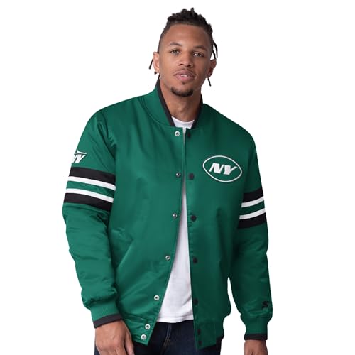 Amazon.com: STARTER Men's Green New York Jets Scout I Full-Snap