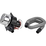 Tru-Air Pumper Racing Helmet Pump, Fresh Air Blower with Filter, 2-Speed Operation, Cooling Ventilation, Prevents Visor Fogging, 4ft Flexible Hose, Compatible with Fresh Air Helmets