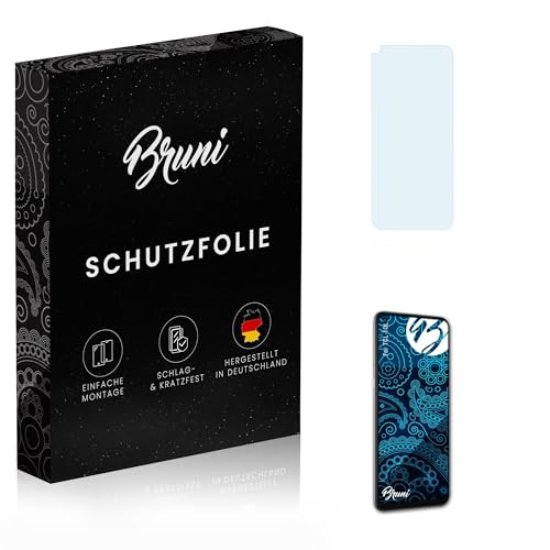 Bruni Screen Protector compatible with TCL 10L Protector Film, crystal clear Protective Film (2X)