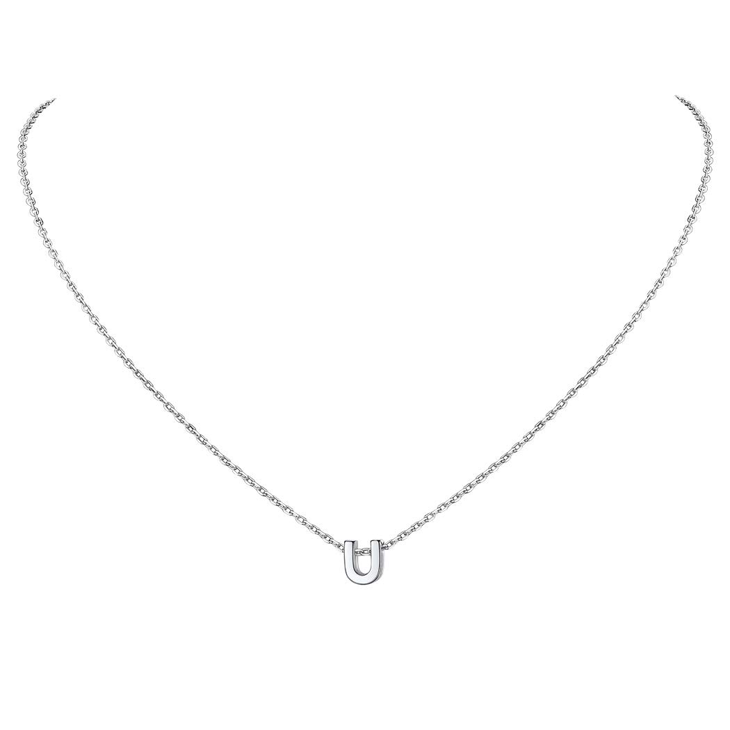 Collier initiale U argent Suplight, le cadeau parfait pour célébrer les fêtes - 8