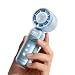 MAGIC JOHN Mini Handventilator mit Kühlung, 199 Lüfterstufen, bis zu 11h Laufzeit, USB-C Akku aufladbar, nur 139g – Tragbarer Mini Ventilator für Outdoor, Strand, Camping & Reise zubehör – Blau